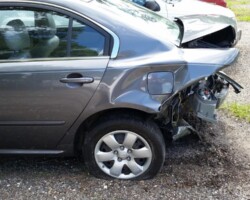 Auffahrunfall - PKW mit Heckschaden - Haftpflichtschaden Auffahrunfall - PKW mit Heckschaden - Haftpflichtschaden